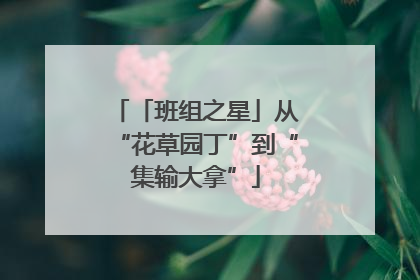 「班组之星」从“花草园丁”到“集输大拿”