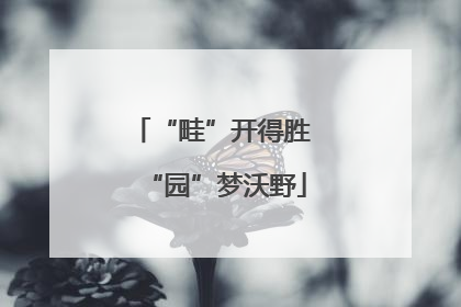 “畦”开得胜 “园”梦沃野