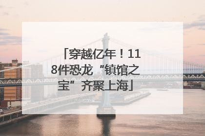 穿越亿年！118件恐龙“镇馆之宝”齐聚上海