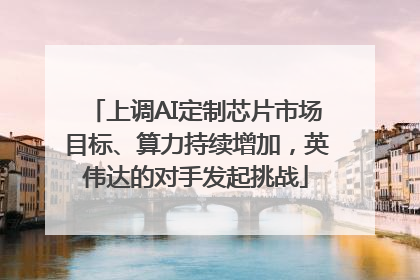 上调AI定制芯片市场目标、算力持续增加，英伟达的对手发起挑战