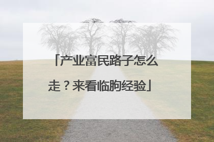 产业富民路子怎么走？来看临朐经验