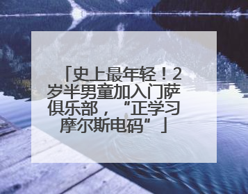 史上最年轻！2岁半男童加入门萨俱乐部，“正学习摩尔斯电码”