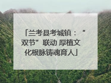 兰考县考城镇：“双节”联动 厚植文化根脉铸魂育人