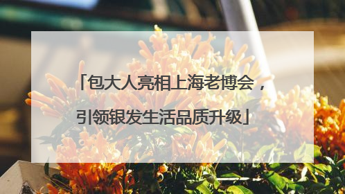 包大人亮相上海老博会，引领银发生活品质升级