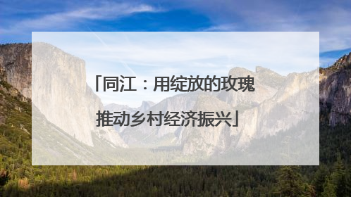同江：用绽放的玫瑰 推动乡村经济振兴