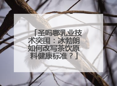 圣吗哪乳业技术突围：冰勃朗如何改写茶饮原料健康标准？