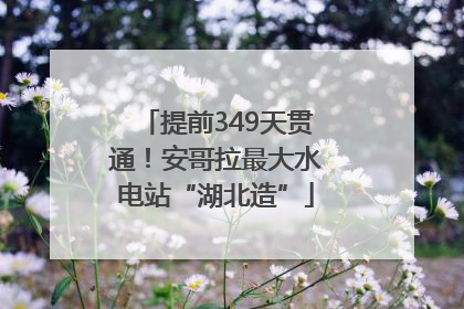 提前349天贯通！安哥拉最大水电站“湖北造”