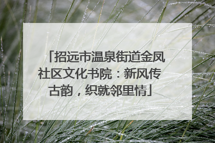 招远市温泉街道金凤社区文化书院：新风传古韵，织就邻里情