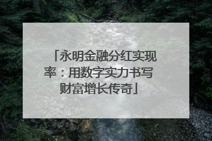 永明金融分红实现率：用数字实力书写财富增长传奇