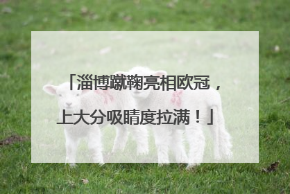 淄博蹴鞠亮相欧冠，上大分吸睛度拉满！