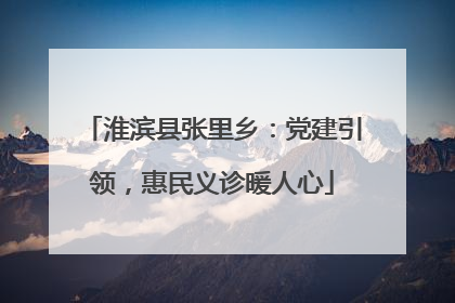 淮滨县张里乡：党建引领，惠民义诊暖人心