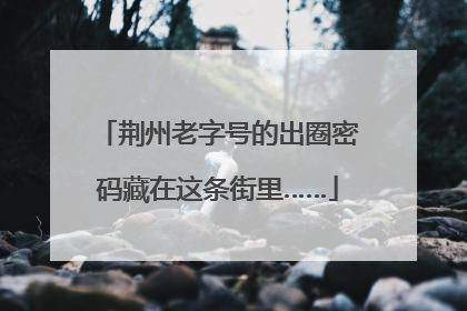 荆州老字号的出圈密码藏在这条街里……