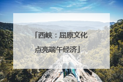 西峡：屈原文化点亮端午经济