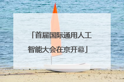 首届国际通用人工智能大会在京开幕