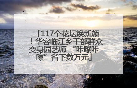 117个花坛焕新颜！华容临江乡干部群众变身园艺师 “咔嚓咔嚓”省下数万元