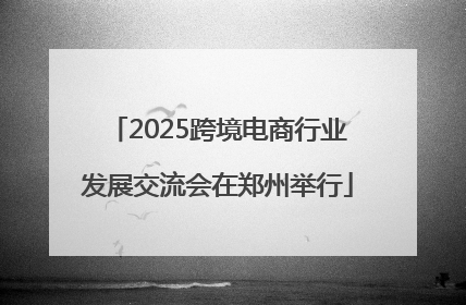 2025跨境电商行业发展交流会在郑州举行